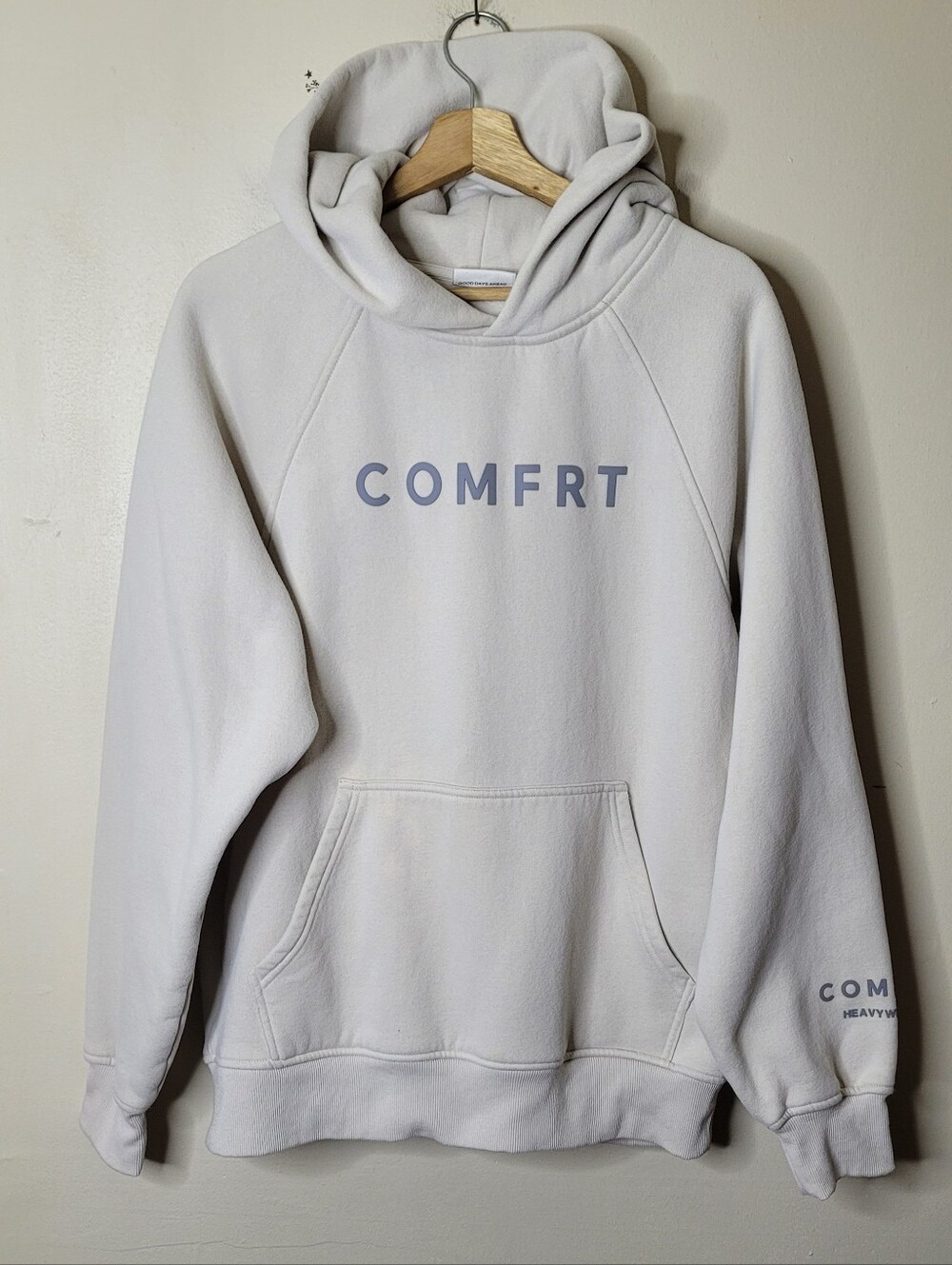 Comfrt Tranquil Hoodie In Cement Size M - Picture 4 of 10